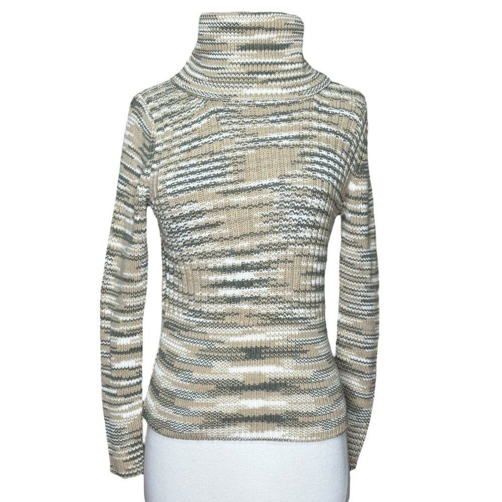 Gap Y2K Turtleneck Sweater Ribbed Size Small